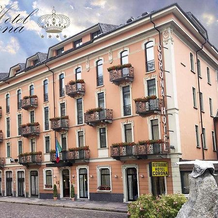 Albergo Corona Domodossola Bagian luar foto