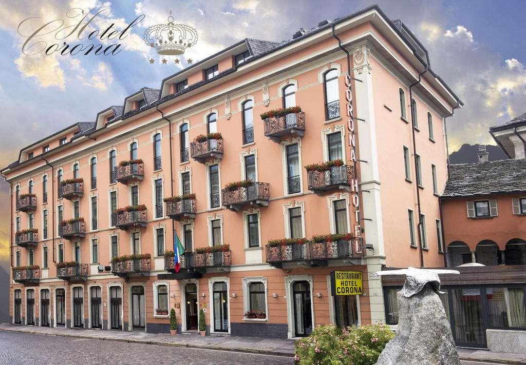 Albergo Corona Domodossola Bagian luar foto